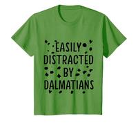 Easily Distracted By Dalmatians Dalmatian Spots Print T-Shirt