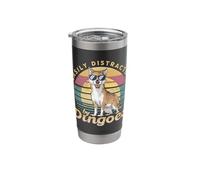 Easily Distracted by Dingoes Australian Wild Stainless Steel Insulated Tumbler