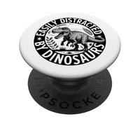 Easily Distracted By Dinosaurs PopSockets Adhesive PopGrip