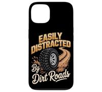 Easily Distracted By Dirt Roads Funny Off-Road Saying Case for iPhone 13