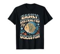 Easily Distracted By Discus Fish T-Shirt