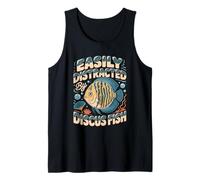 Easily Distracted By Discus Fish Tank Top