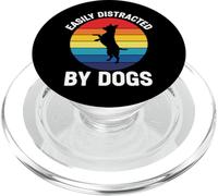 Easily Distracted By Dogs PopSockets PopGrip for MagSafe