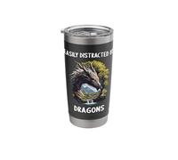 Easily Distracted by Dragons. Dragons Dragon Stainless Steel Insulated Tumbler