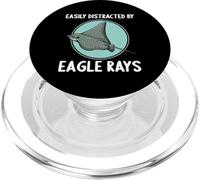 Easily distracted by Eagle Rays Eagle Ray PopSockets PopGrip for MagSafe