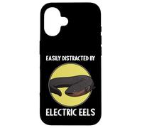 Easily distracted by Electric Eels Electric Eel Case for iPhone 16