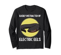 Easily distracted by Electric Eels Electric Eel Long Sleeve T-Shirt