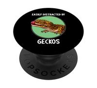Easily distracted by Geckos Gecko PopSockets Adhesive PopGrip