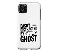 Easily Distracted By Ghosts Funny Halloween Humor Case for iPhone 11 Pro Max