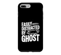Easily Distracted By Ghosts Funny Halloween Humor Case for iPhone 7 Plus/8 Plus