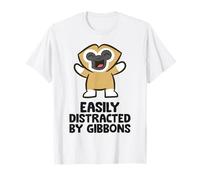 Easily Distracted By Gibbons T-Shirt