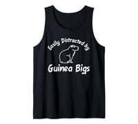 Easily Distracted by Guinea Bigs Capy, Children, Women, Men Tank Top