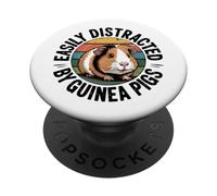 Easily Distracted By Guinea Pigs PopSockets Adhesive PopGrip