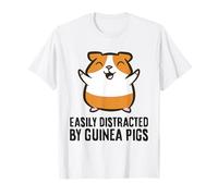 Easily Distracted By Guinea Pigs T-Shirt