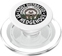 Easily Distracted By Hedgehogs PopSockets PopGrip for MagSafe
