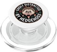 Easily Distracted By Hedgehogs PopSockets PopGrip for MagSafe
