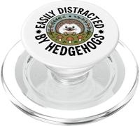 Easily Distracted By Hedgehogs PopSockets PopGrip for MagSafe