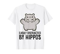 Easily Distracted By Hippos T-Shirt