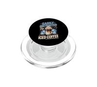 Easily Distracted By Iced Coffee PopSockets PopGrip for MagSafe