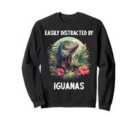 Easily distracted by Iguanas. Iguanas Iguana Sweatshirt