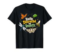 Easily Distracted by Insects Hiker Nature Lover T-Shirt