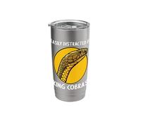 Easily Distracted by King Cobras. King Cobras King Cobra Stainless Steel Insulated Tumbler