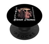 Easily Distracted By Korean Dramas Funny K-Drama Fan PopSockets Adhesive PopGrip