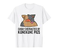 Easily Distracted by Kunekune Pigs T-Shirt