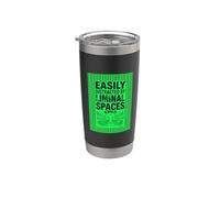 Easily Distracted By Liminal Spaces Stainless Steel Insulated Tumbler