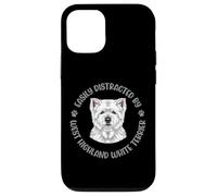 Easily Distracted by My West Highland White Terrier Case for iPhone 12/12 Pro