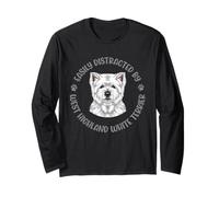 Easily Distracted by My West Highland White Terrier Long Sleeve T-Shirt
