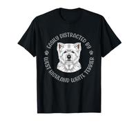 Easily Distracted by My West Highland White Terrier T-Shirt