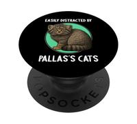 Easily distracted by Pallas´s Cats Manul Pallas´s Cat PopSockets Adhesive PopGrip