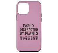 Easily Distracted By Plants T-Shirt Gardener Succulent Mom Case for iPhone 12 mini
