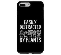 Easily Distracted By Plants T-Shirt Gardener Succulent Mom Case for iPhone 7 Plus/8 Plus