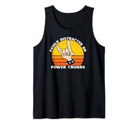 Easily Distracted by Power Chords- Metal Music Lovers, Metal Tank Top