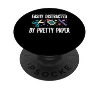 Easily Distracted By Pretty Paper Card Maker PopSockets Adhesive PopGrip