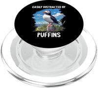 Easily distracted by Puffins. Puffins Puffin PopSockets PopGrip for MagSafe