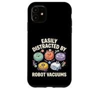 Easily Distracted By Robot Vacuums Housekeeping Case for iPhone 11
