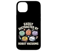 Easily Distracted By Robot Vacuums Housekeeping Case for iPhone 14 Plus
