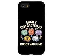 Easily Distracted By Robot Vacuums Housekeeping Case for iPhone SE (2020) / 7/8