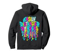 Easily Distracted By Rocks 90s Dripping Drip Rockhound Pullover Hoodie