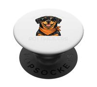 Easily Distracted by Rottweilers Funny Dog Lover Design PopSockets Adhesive PopGrip