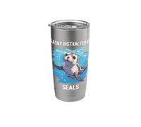 Easily Distracted by Seals. Seals Seal Stainless Steel Insulated Tumbler