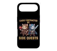 Easily Distracted by Side Quests Cat Gamer Case for iPhone Air
