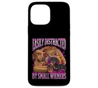 Easily Distracted By Small Wieners Funny Offensive Dachshund Case for iPhone 13 Pro Max