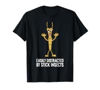 Easily Distracted By Stick Insects T-Shirt