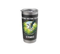 Easily Distracted by Storks. Storks Stork Stainless Steel Insulated Tumbler