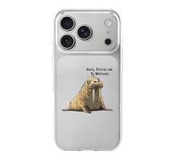 Easily Distracted By Walruses Cute Walrus Cute Phone Case Compatible for iPhone 17/Air/Pro/Pro Max Slim Fit Shockproof TPU Phone Cover