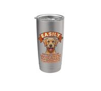 Easily Distracted By Wheaten Terriers Stainless Steel Insulated Tumbler